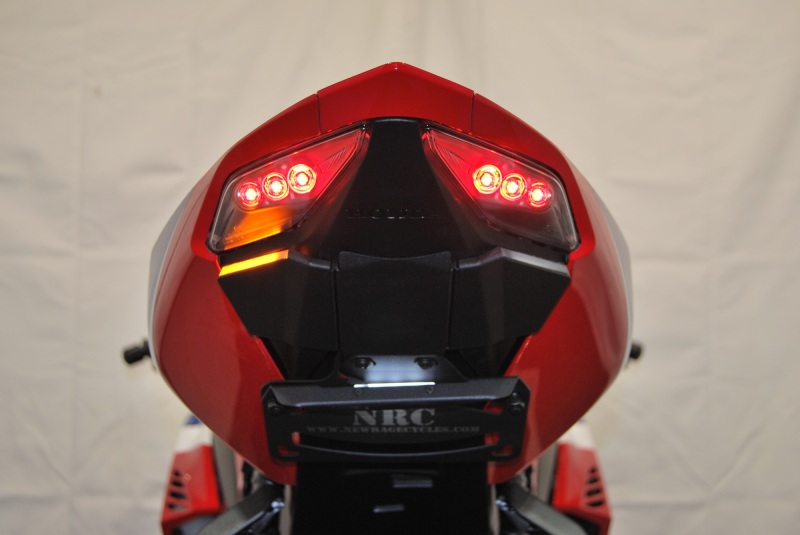 Honda CBR1000RR-R Fender Eliminator - New Rage Cycles - Tucked - Black - `25-`27